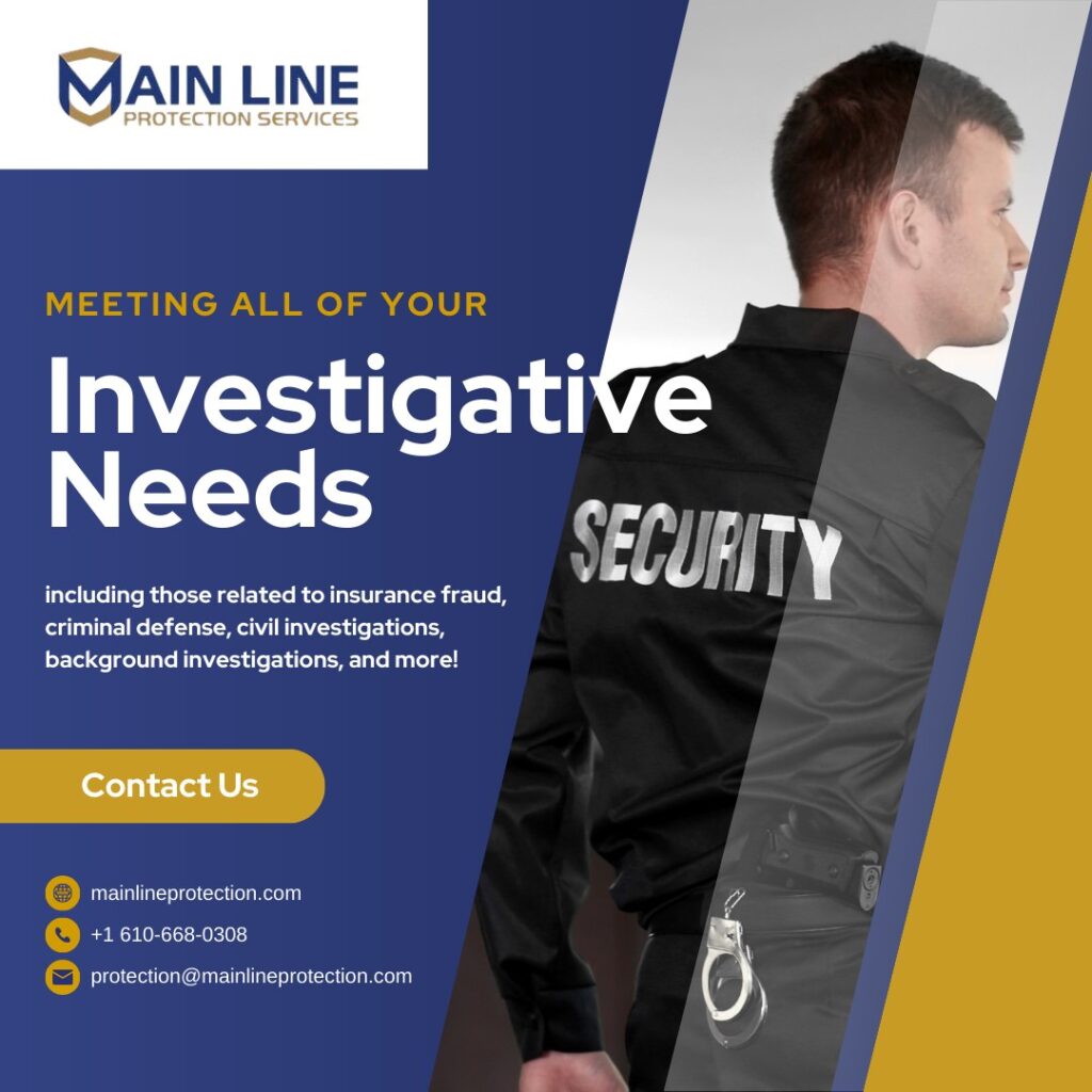 Enhancing Security with Investigative Services